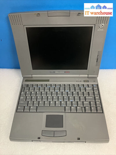~ NEC Versa PC-6110-11602D Laptop Pentium CPU 16MB RAM W/ AC (Bad Screen, Read!)