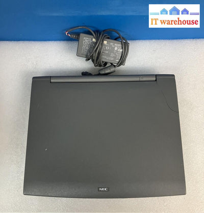 ~ NEC Versa PC-6110-11602D Laptop Pentium CPU 16MB RAM W/ AC (Bad Screen, Read!)