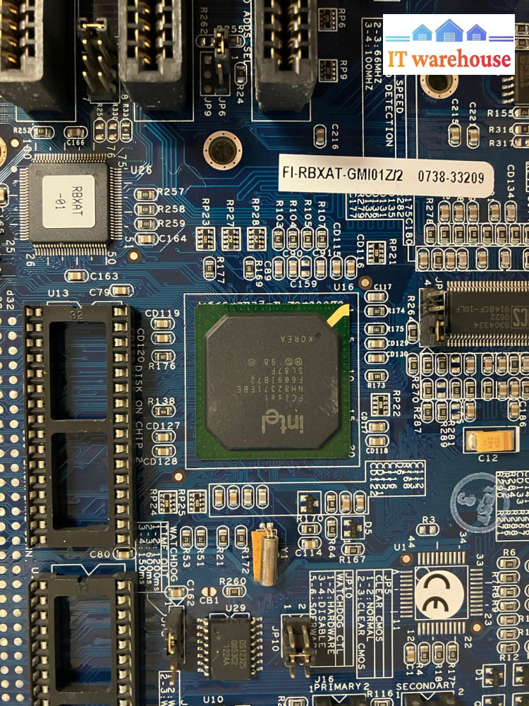 ~ NEMATRON FI-RBXAT-GMI01Z/2 CIRCUIT MOTHERBOARD 0738-33209