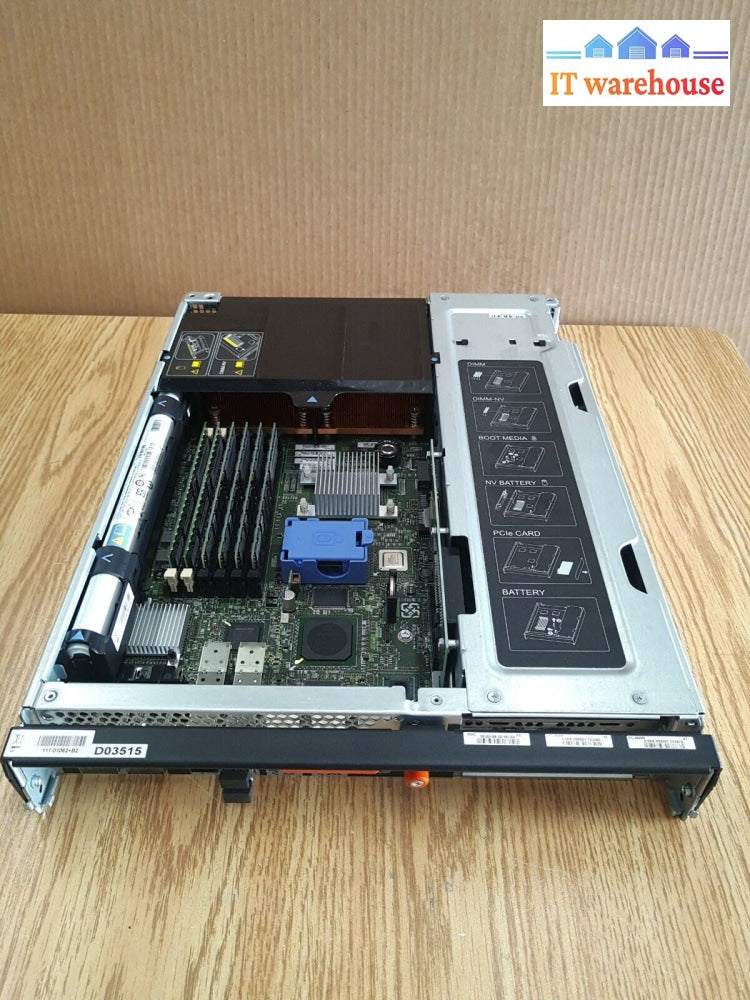 - NetApp 111-01062 110-00136 Controller With Memory for FAS3240 NAF-0901 Array