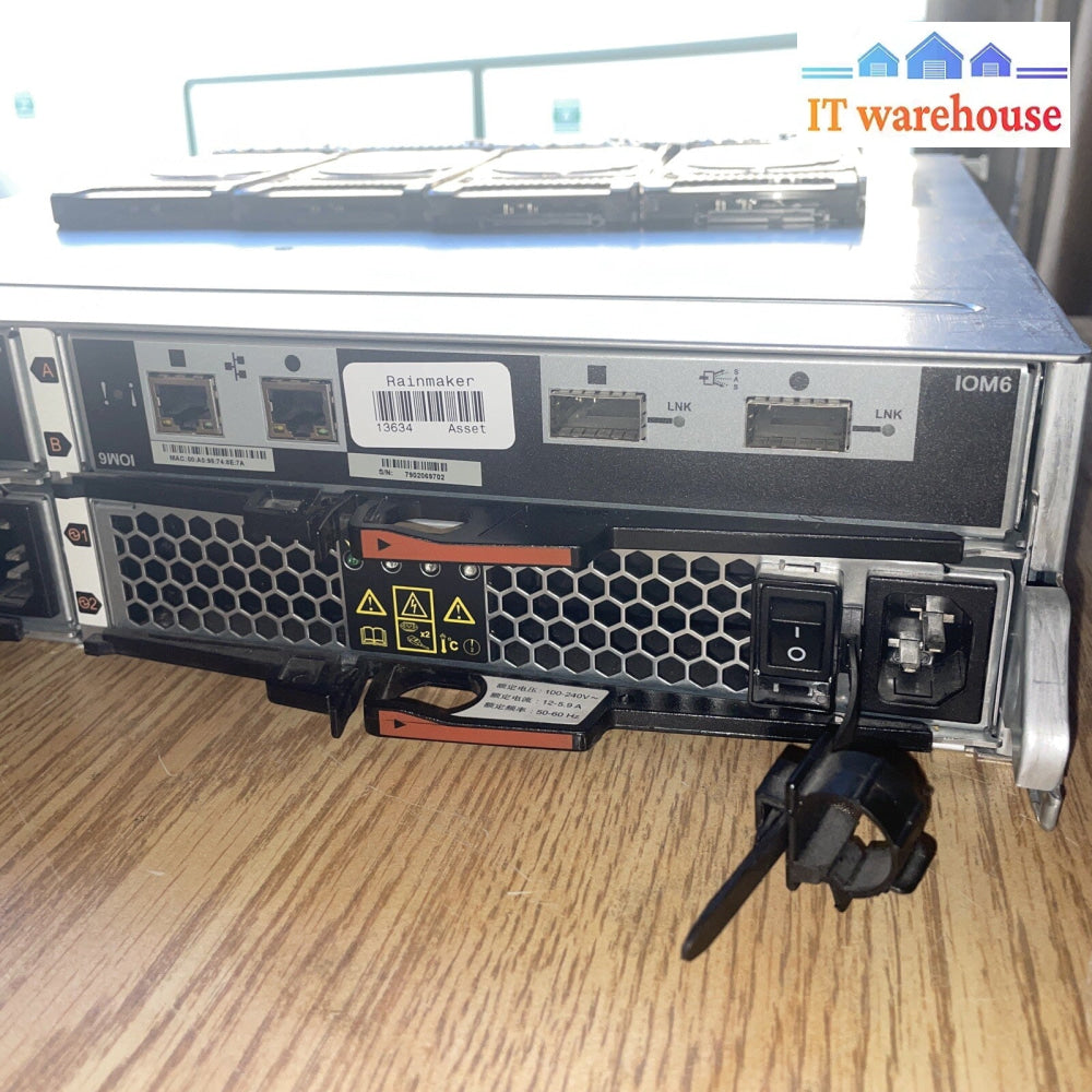 NetApp NAJ-1001 24 Bay Array 2x IOM6 Controllers/ 2x Power Supplies/24x 900GB HD