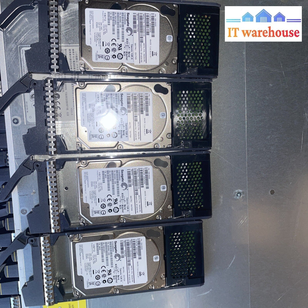 NetApp NAJ-1001 24 Bay Array 2x IOM6 Controllers/ 2x Power Supplies/24x 900GB HD