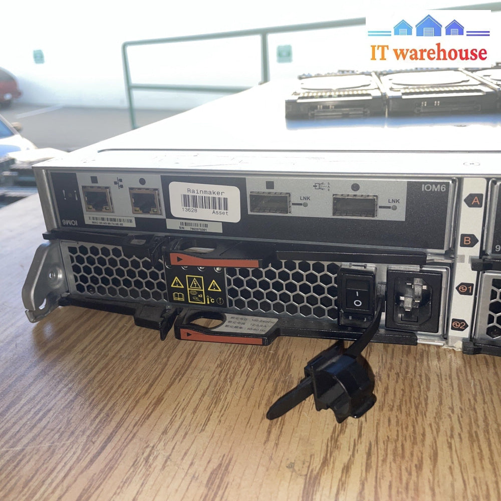 NetApp NAJ-1001 24 Bay Array 2x IOM6 Controllers/ 2x Power Supplies/24x 900GB HD
