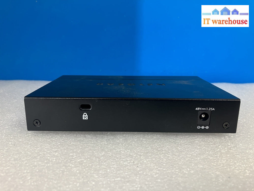 ~ NETGEAR GS305P 5-Port Unmanaged PoE Switch  ( No Charge Adapter )