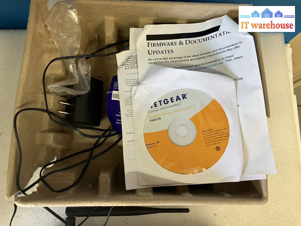 ~ Netgear ProSafe FVS318 8-Port Gigabit VPN Firewall