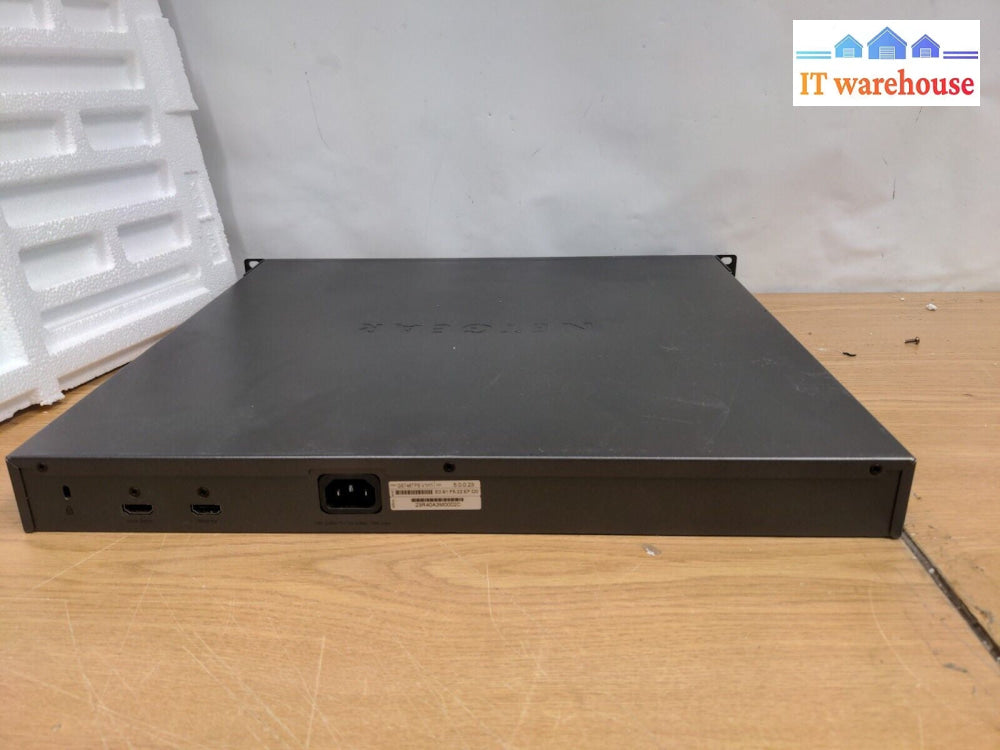 - NETGEAR ProSafe GS748TPS 48 Port Gigabit PoE Stackable Smart Switch 
