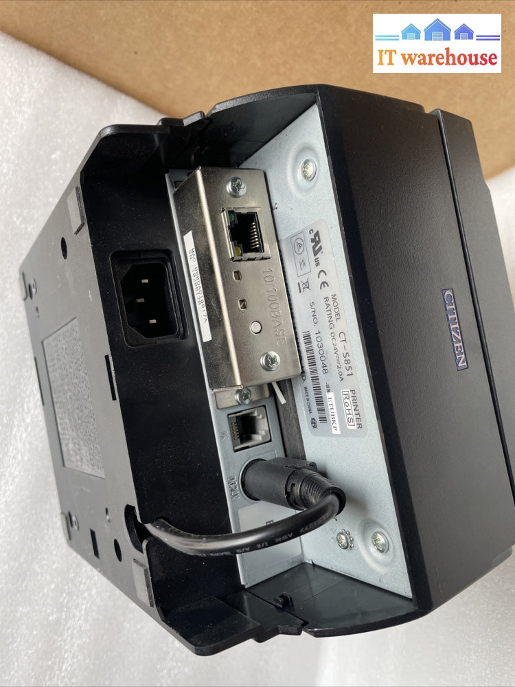 （Network) Citizen CT-S851 Thermal Printer POS Receipt Printer + power supply