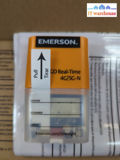 - New 10X Emerson Real-Time 4G/5G-N Temperature Go Tracker 1.9 Tmc-Th00