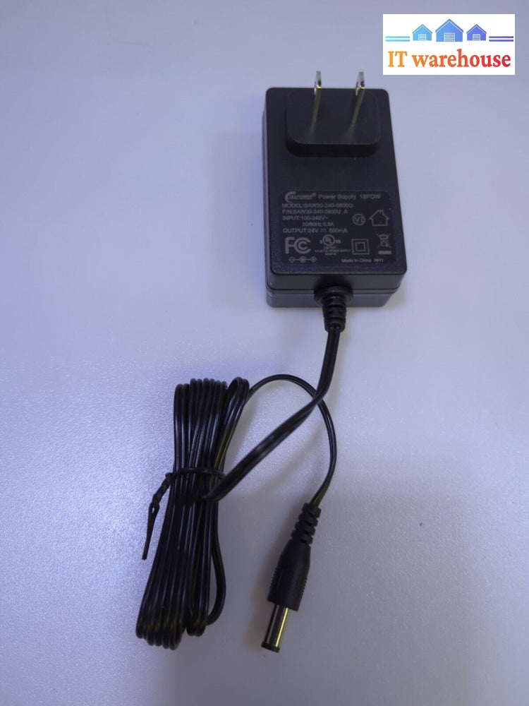 NEW 1x ULLPOWER Power Supply 100-240V AC TO 24V DC 0.8A 800mA ADAPTER