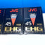 New 5 Pack Jvc Ec-45 45 Minutes Vhsc Camcorder Video Tape Cassettes