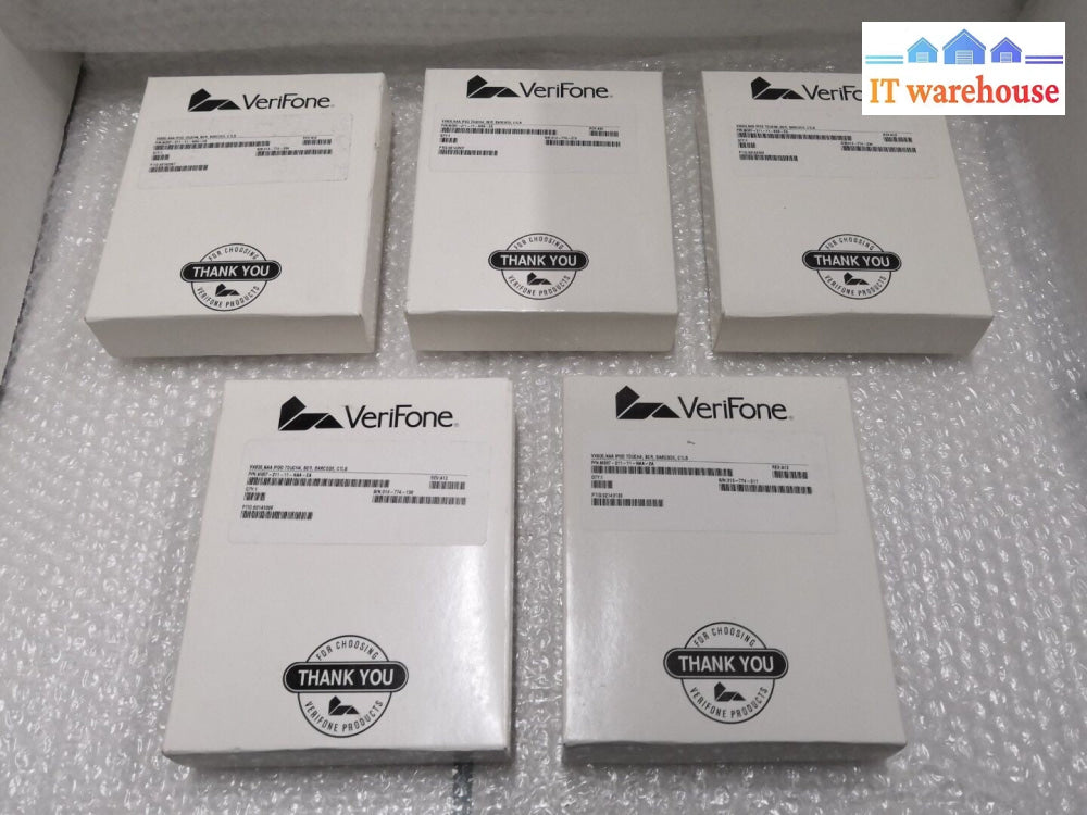 +NEW 5x Verifone VX600 Bluetooth POS Card Reader Chip/Swipe  Scanner M807-211 @@