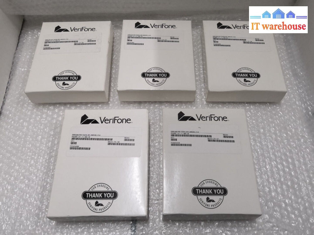 + New 5X Verifone Vx600 Bluetooth Pos Card Reader Chip/Swipe Scanner M807-211 @@