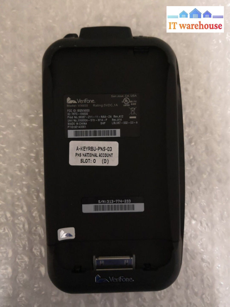 +NEW 5x Verifone VX600 Bluetooth POS Card Reader Chip/Swipe  Scanner M807-211 @@