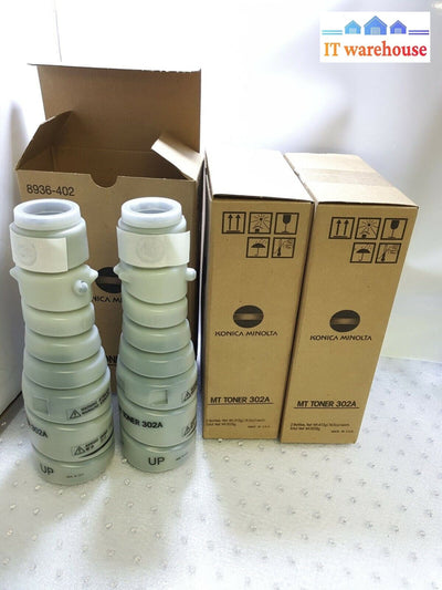 - NEW (6 PK) 8936402 KONICA MINOLTA MT 302A TONER FOR DI200 250 DI251 350 DI351
