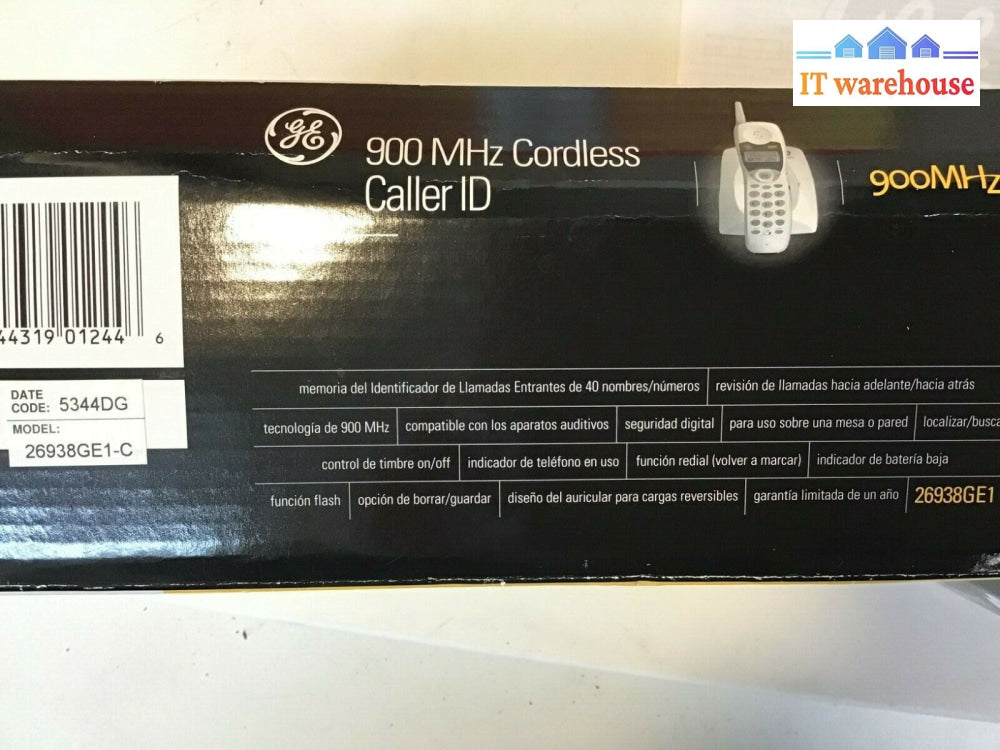 New 900 Mhz Cordless Caller Id