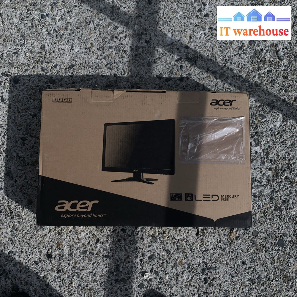 New -Acer H236HL H236HL BBID 23" 1920 x 1080 VGA DVI HDMI LED Monitor with Stand