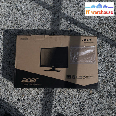 New -Acer H236HL H236HL BBID 23" 1920 x 1080 VGA DVI HDMI LED Monitor with Stand