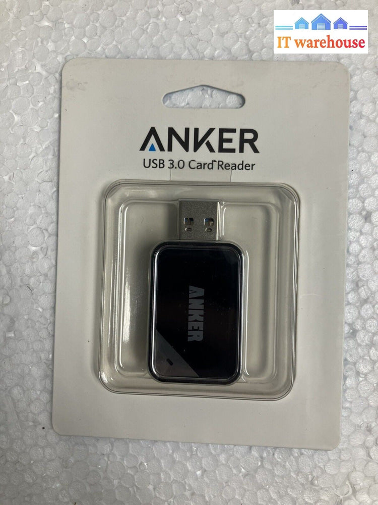 ~ New Anker AR200 8-in-1 USB 3.0 Memory Card Reader - Black