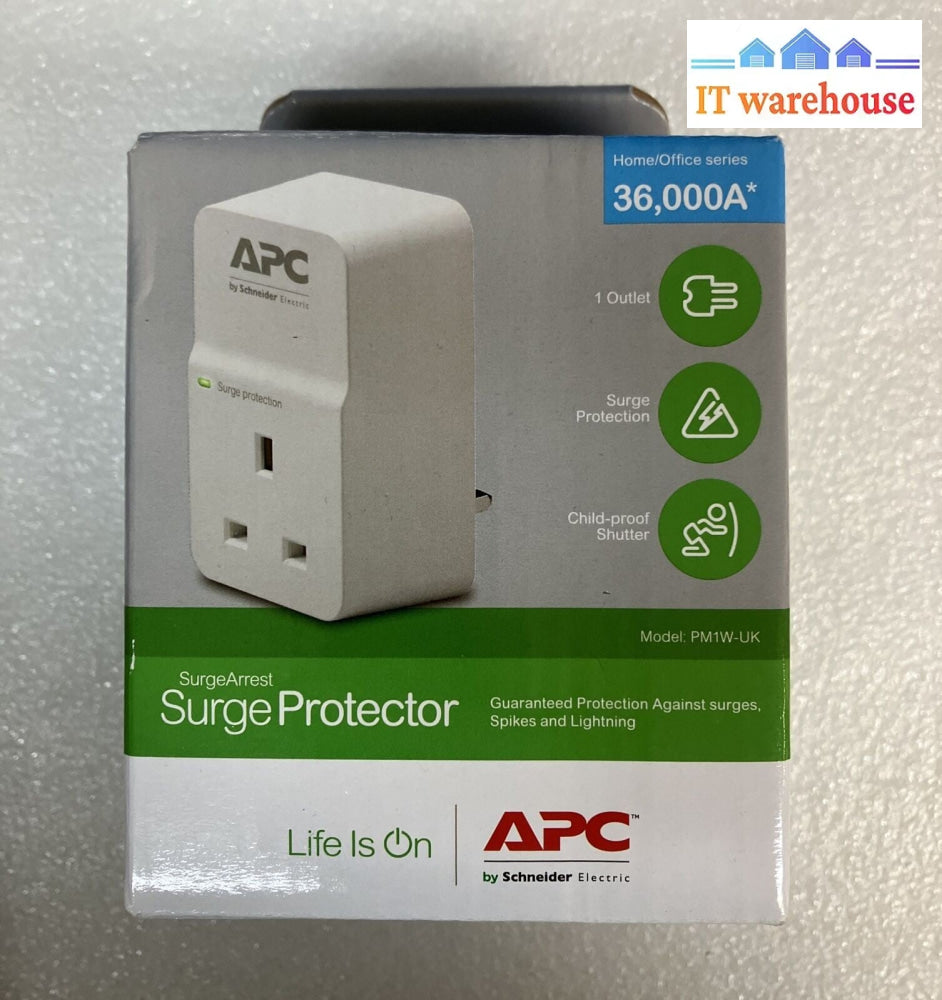 (New) APC Home / Office SurgeArrest 1 outlet 230V  13A SurgeProtector