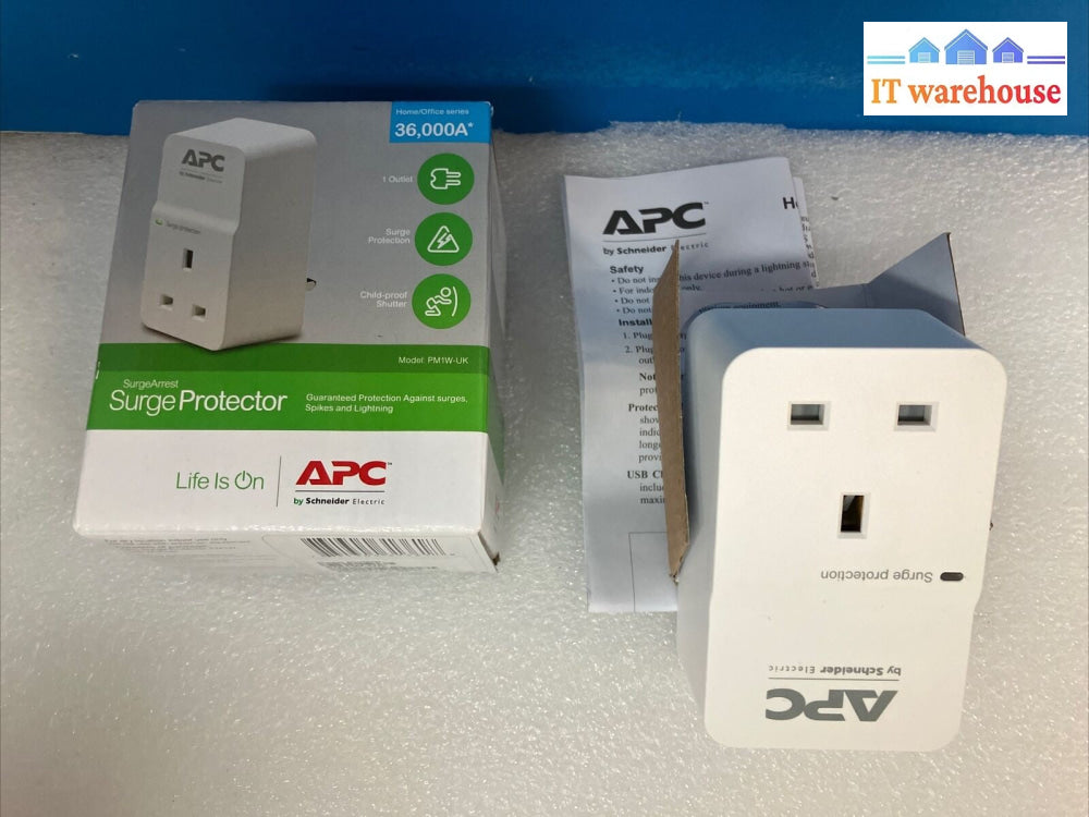 (New) APC Home / Office SurgeArrest 1 outlet 230V  13A SurgeProtector