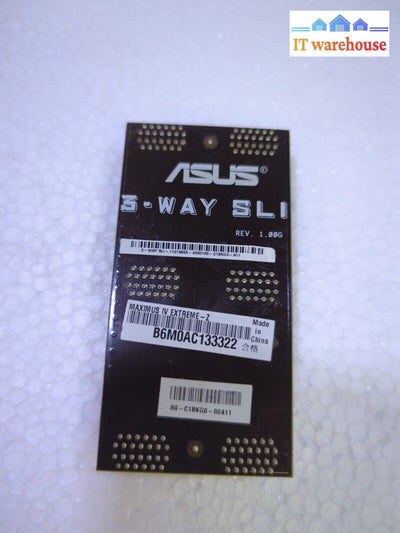 - NEW ASUS 3-WAY SLI NVIDIA BRIDGE CONNECTOR ADAPTER