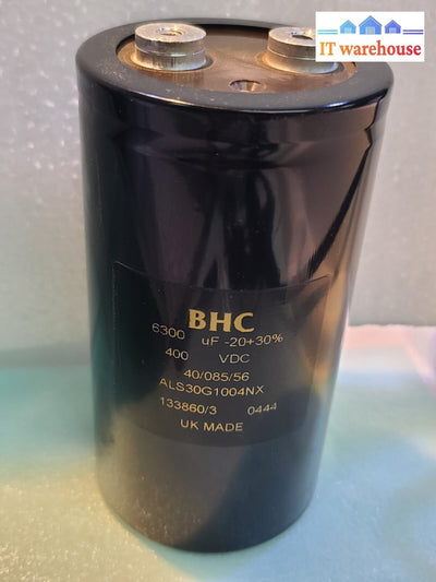 NEW  BHC 400v 6300uF Capacitor high voltage electrolytic capacitor -