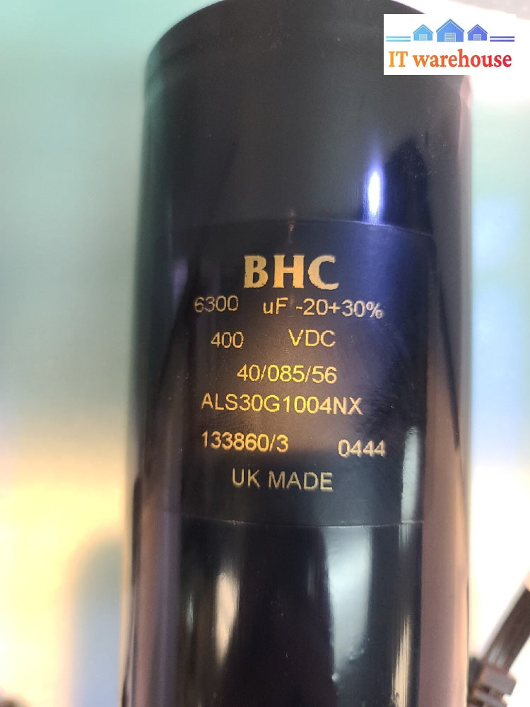 NEW  BHC 400v 6300uF Capacitor high voltage electrolytic capacitor -