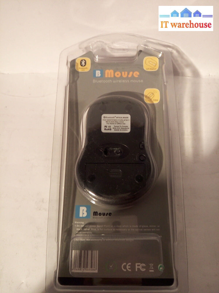 - NEW Bluetooth Wireless Notebook Laptop Optical 1600DPI Mouse