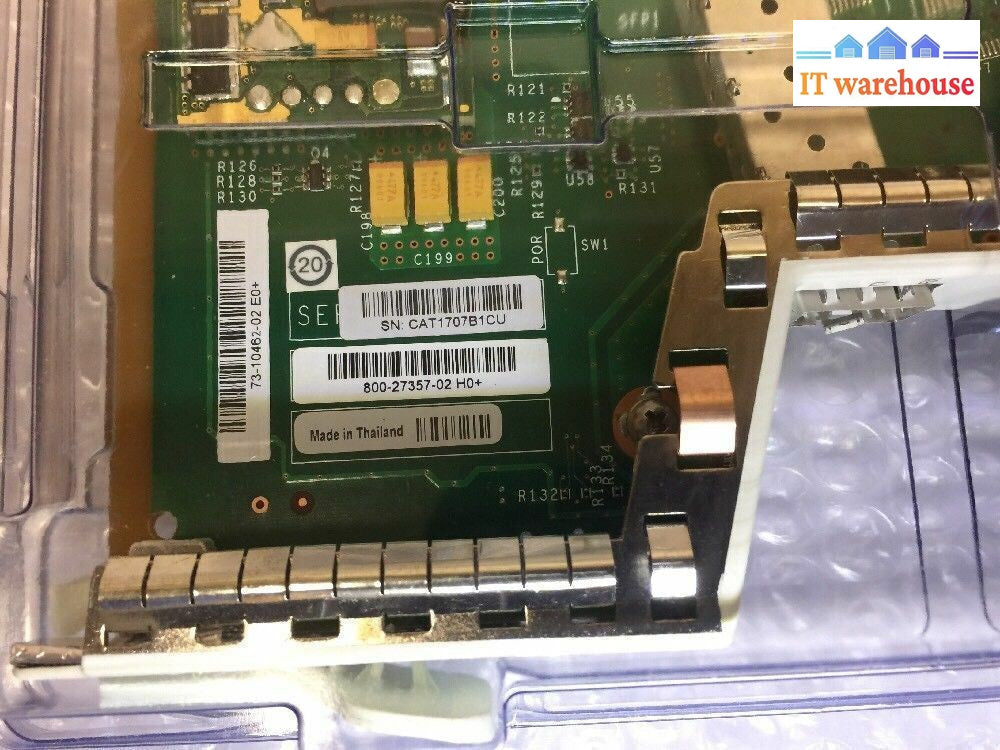 - NEW Cisco 15454-MRC- 2.5G4 Optics 4 port Card WMOTB5AAAB 800-27357-02. @@@ 