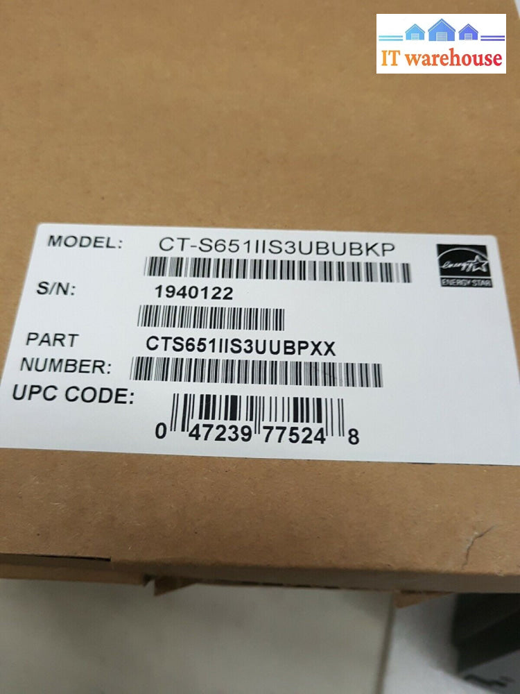 - NEW Citizen CT-S651 USB Thermal POS PRINTER , Ct-S600 TYPE CT-S651IIS3UBUBKP