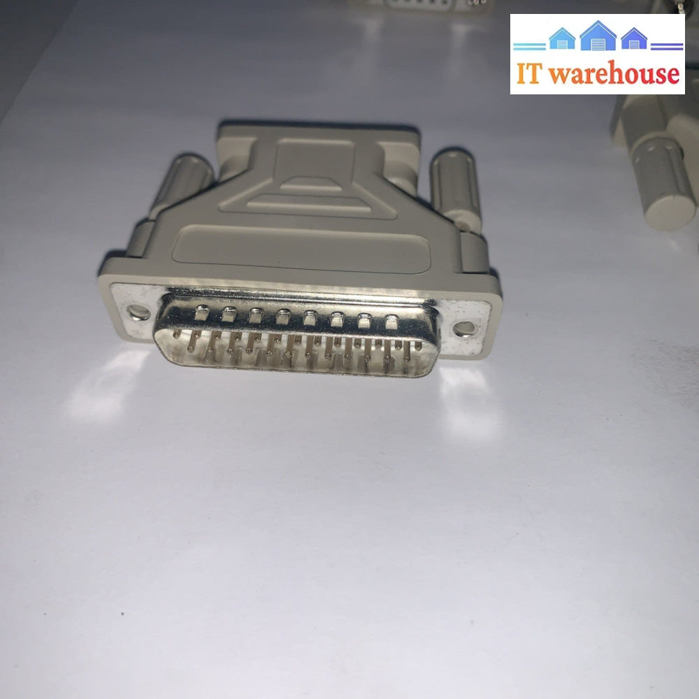 NEW DB9 9 Pin Female To DB25 25 Pin Male Adapter