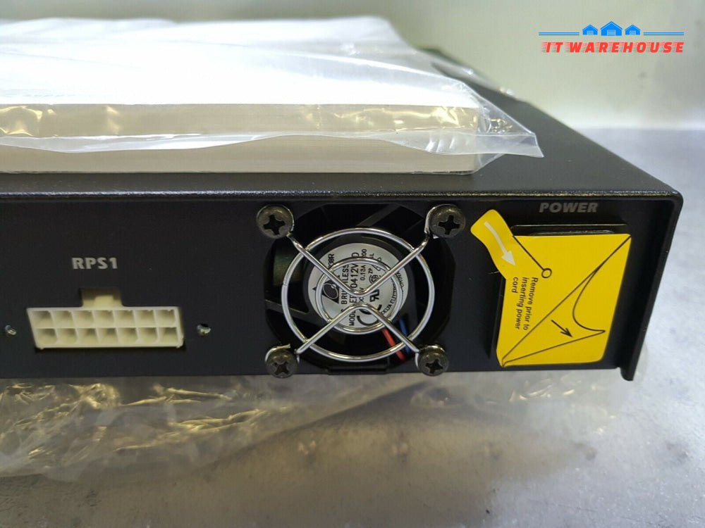 NEW Dell Power Connect RPS-600 Redundant Power Supply Unit 0F2538 w/ mount ears