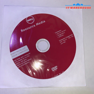 New Dell Vostro 230 320 460 Resource Media with drivers + utilities+ Diagnostics