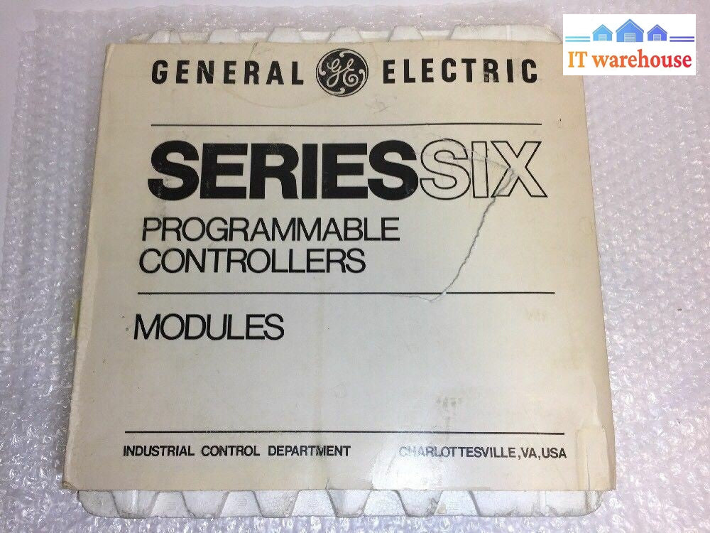 - NEW GENERAL ELECTRIC SERIES SIX CONTROLLER MODULE IC600YB811C IC600FP811C   