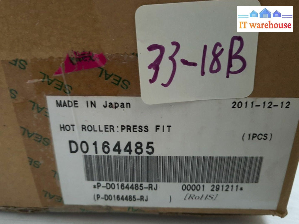* New Genuine Ricoh Savin Lanier D016-4485 Hot Roller For C720 C720S C900