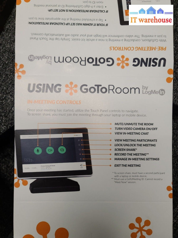 - NEW Go To Room Meeting System (Eagle Eye IV Camera MPTZ-B TRIO 8500 PHONE+ PC)