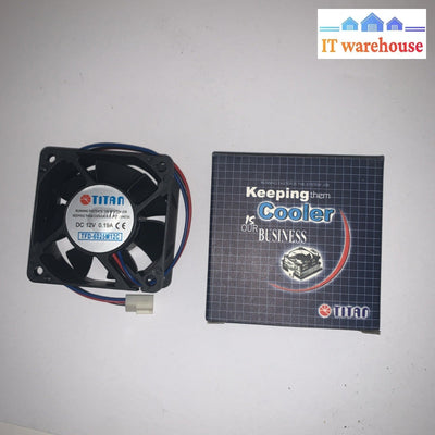New ~ (High Quality) Titan 60X60X25 MM Cooling Fan 12V 3-Pin