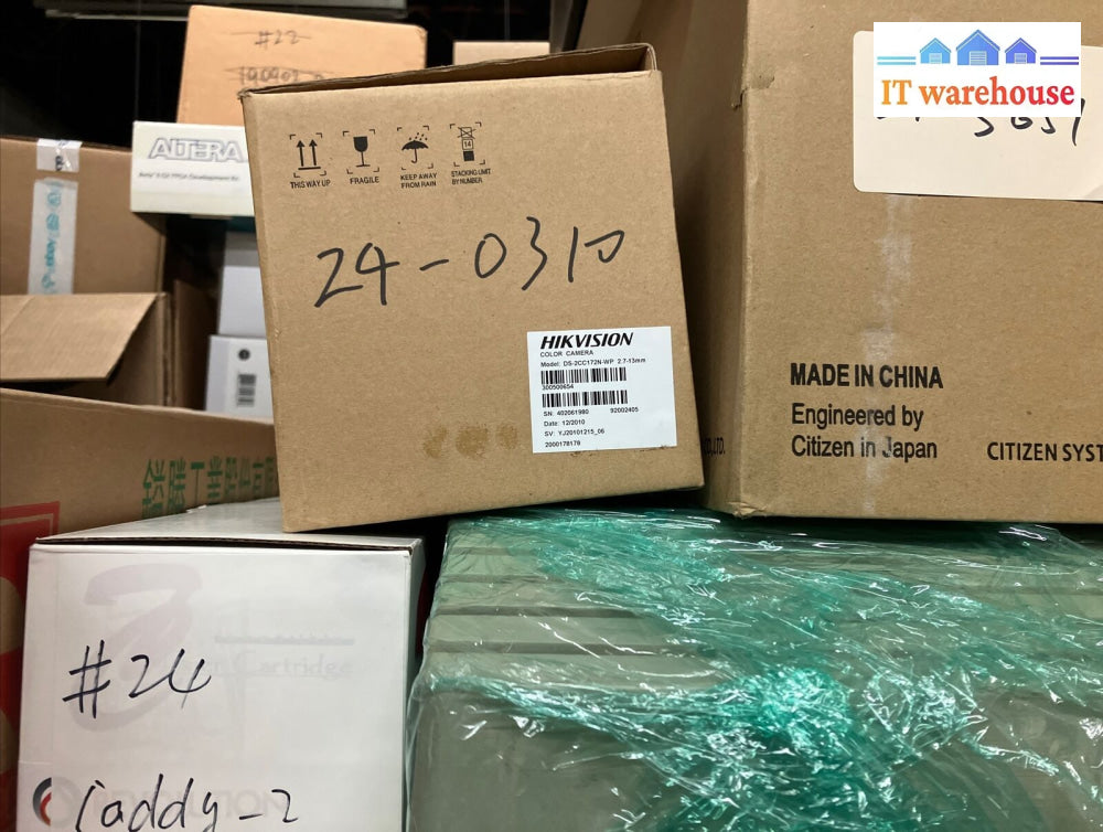 New Hikvision Ds-2Cc172N-Wp 2.7-13Mm Ir Bullet Camera Indoor / Outdoor Ip66 ~