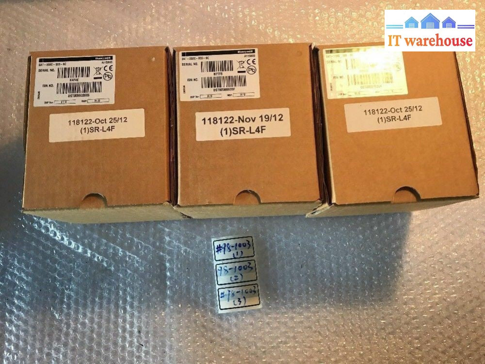 NEW Honeywell SAT-202 SAT-202C Global Tracking Satellite Terminal - White -