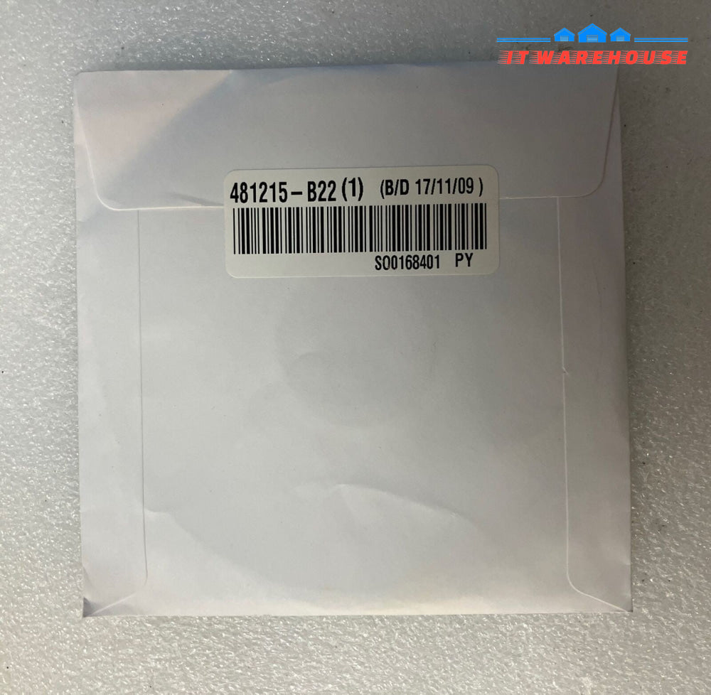 ~New HP Compaq Windows Vista 32-bit Application & Driver Recovery DVD 481215-B22
