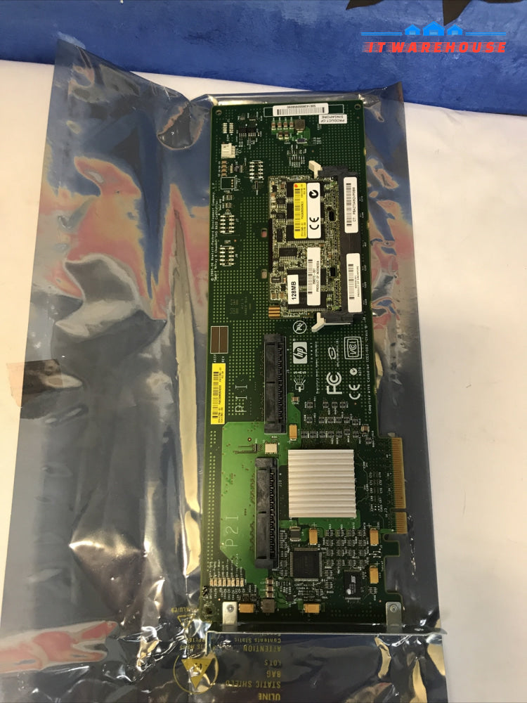 New HP Smart Array E200/128 BBWC PCI-E SAS Raid Controller 411508-B21/412799-001