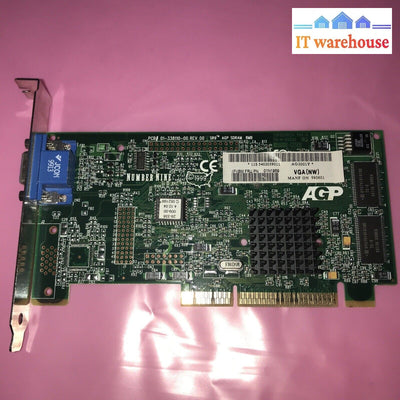New- IBM 8MB AGP VIDEO CARD 37L3066, 01N1959