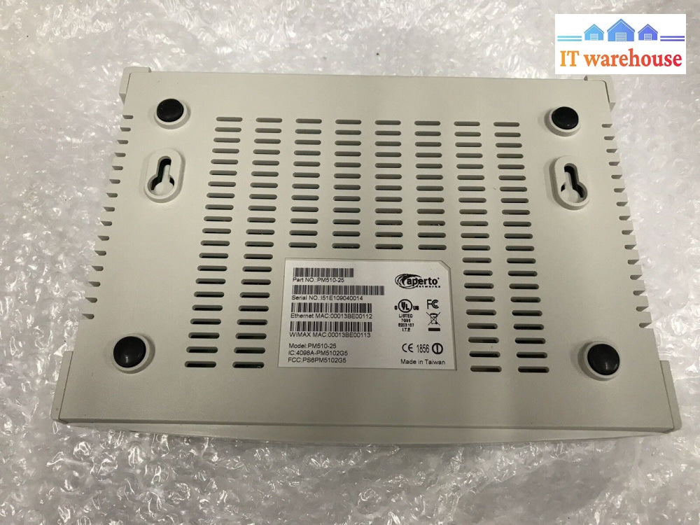 - NEW IN BOX APERTO ROUTER  PM510-25 
