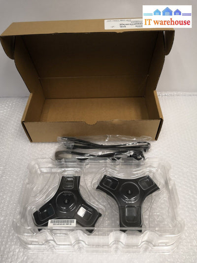 - New In Box Cisco Cp-7937G Conference Station Microphone Kit Cp-7937-Mic-Kit @@