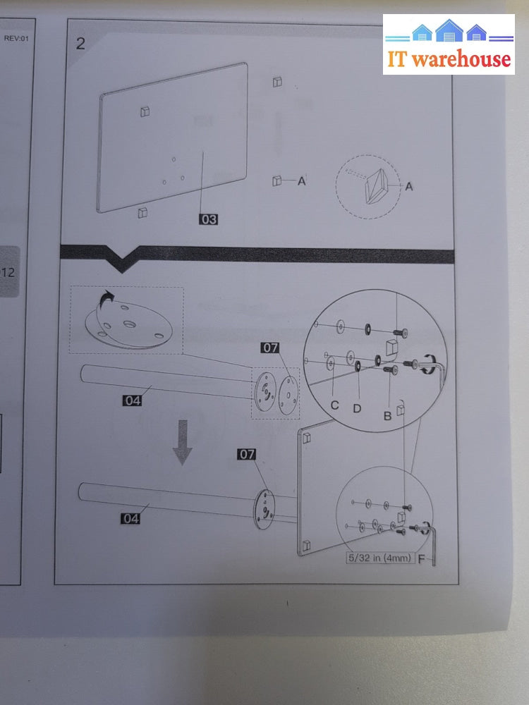 NEW IN BOX High Quality Universal Steel 22-27" Monitor Arm TableMount Stand -