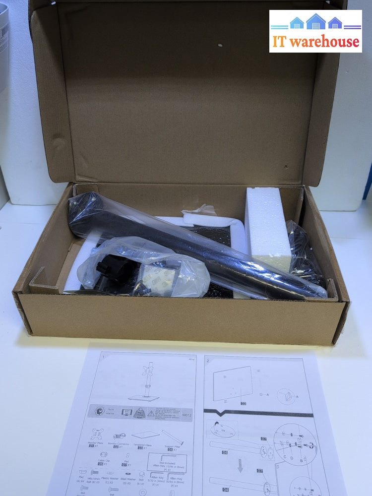 NEW IN BOX High Quality Universal Steel 22-27" Monitor Arm TableMount Stand -