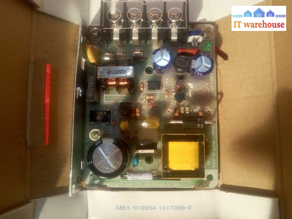 - NEW IN BOX  OMRON  S8E1-01012B S8E1-01005A  Power Supply   12V DC 1A 