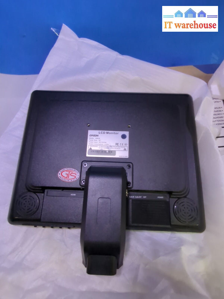 New In Box Orion 15Rce 4:3 Lcd 15’ Color Monitor (Bnc/Hdmi/Vga) -