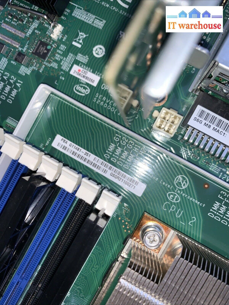 New~ INTEL R2208GZ4GC Server 2U Chassis + Rails/raid card (no CPU/HDD /Ram)