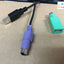 (New) Logitech Y-Sv39 Usb/Ps2 Keyboard 867293-0403 With M-Rr67A Cordless Mouse ~